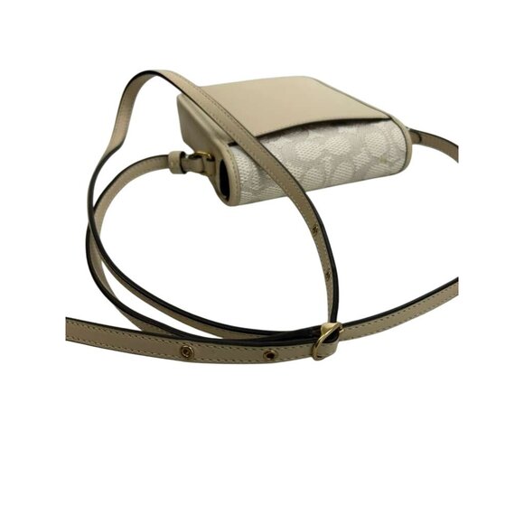 Coach Restored Tall Studio Crossbody Women's Shoulder Bag CA191 Brass/Chalk Ivo - Picture 9 of 16